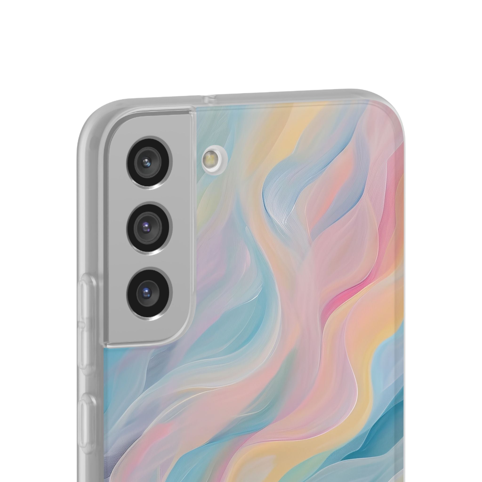 Dreamy Pastel Swirls - Flexi Samsung S22 Phone Case