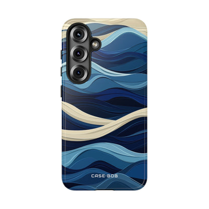 Ocean Rhythm Samsung S25 Case - Tough