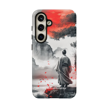 Zen Harmony: Japanese Serenity in Motion Samsung S24 - Tough Phone Case