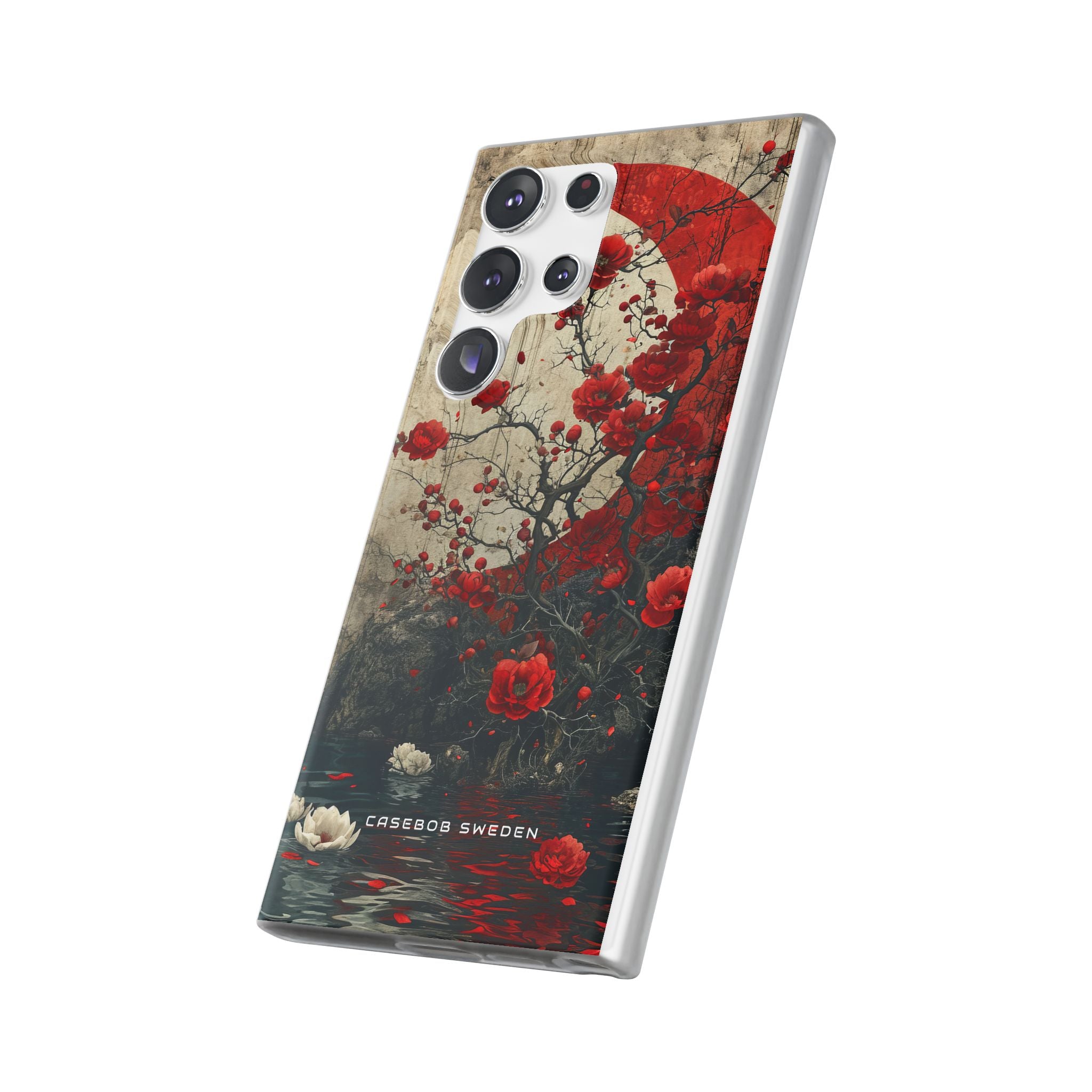 Zen Blossoms in Moonlight Samsung S23 - Flexi Phone Case