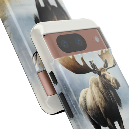 Moose Reflection Google Pixel 8 Case - Tough