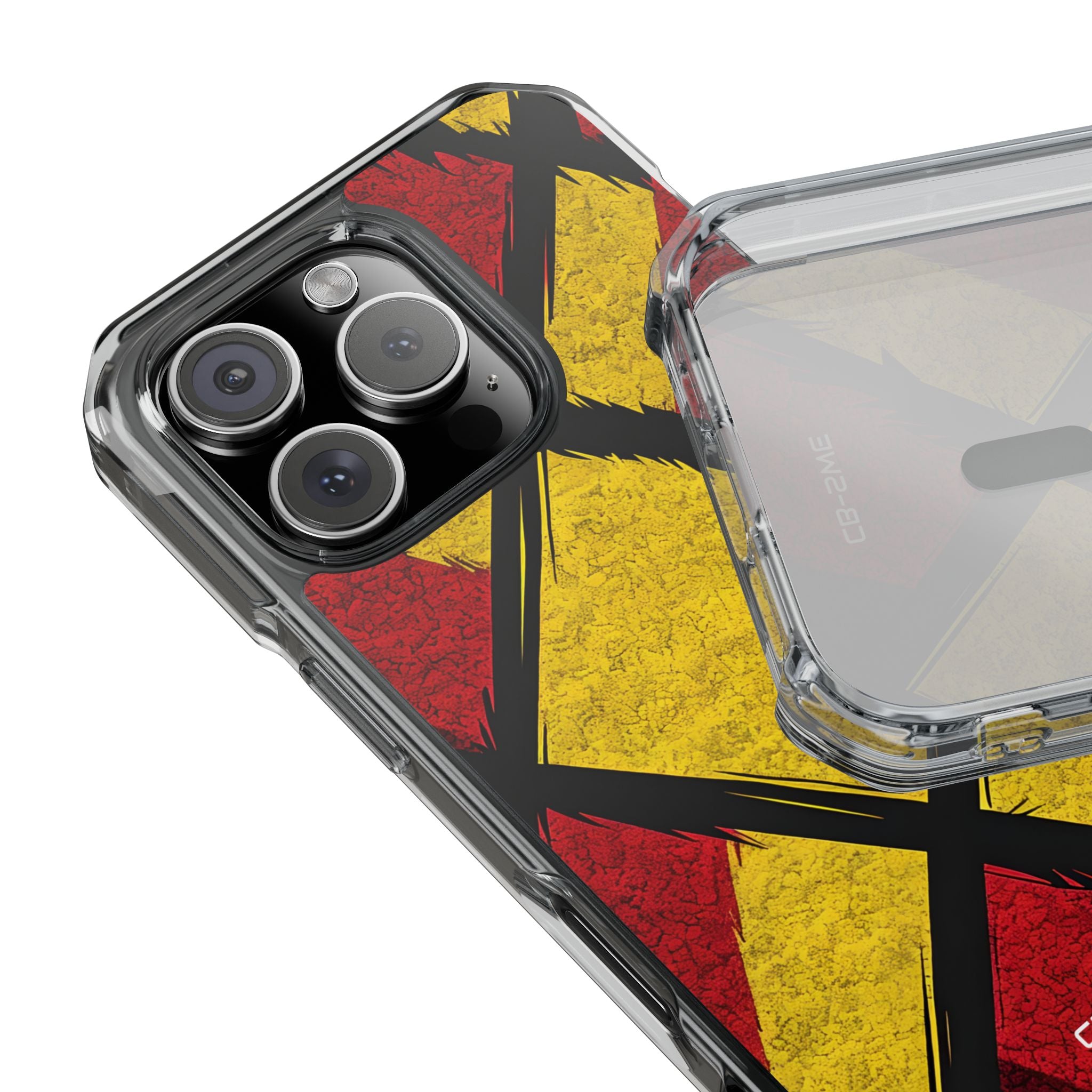 Dynamic Geometric Energy iPhone Case - Impact