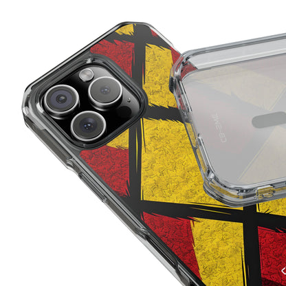 Dynamic Geometric Energy iPhone Case - Impact