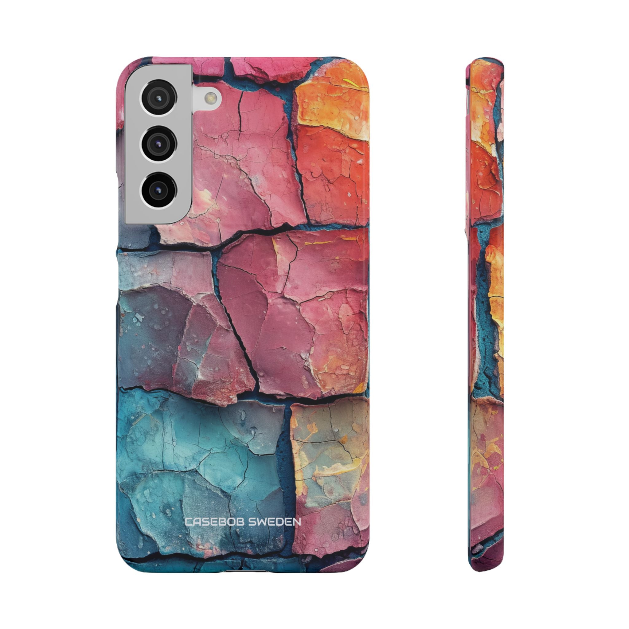 Cracked Earth Mosaic - Slim Samsung S22 Phone Case