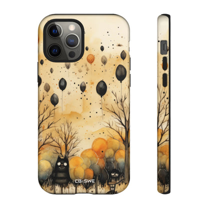 Balloons Drift Skyward - iPhone Case