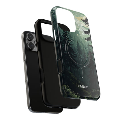 Serene Forest Landscape Phone Cover iPhone 16 - Tough+
