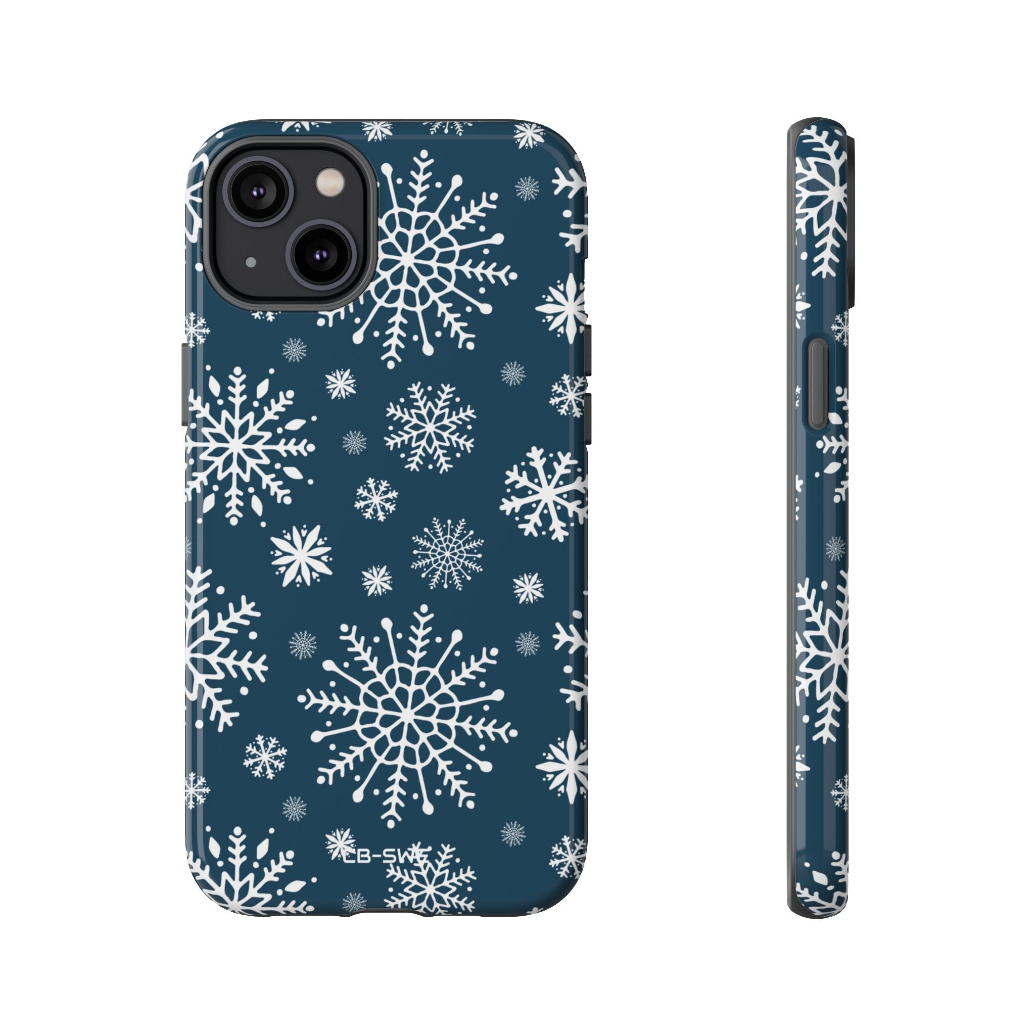 Snowflakes Dance Gracefully - iPhone Case