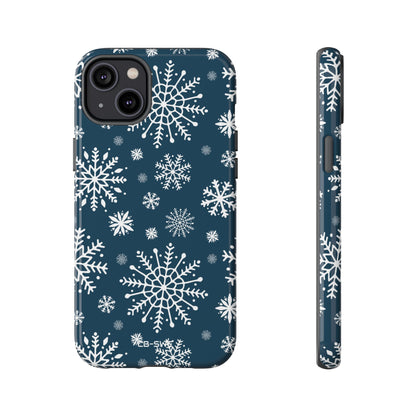 Snowflakes Dance Gracefully - iPhone Case