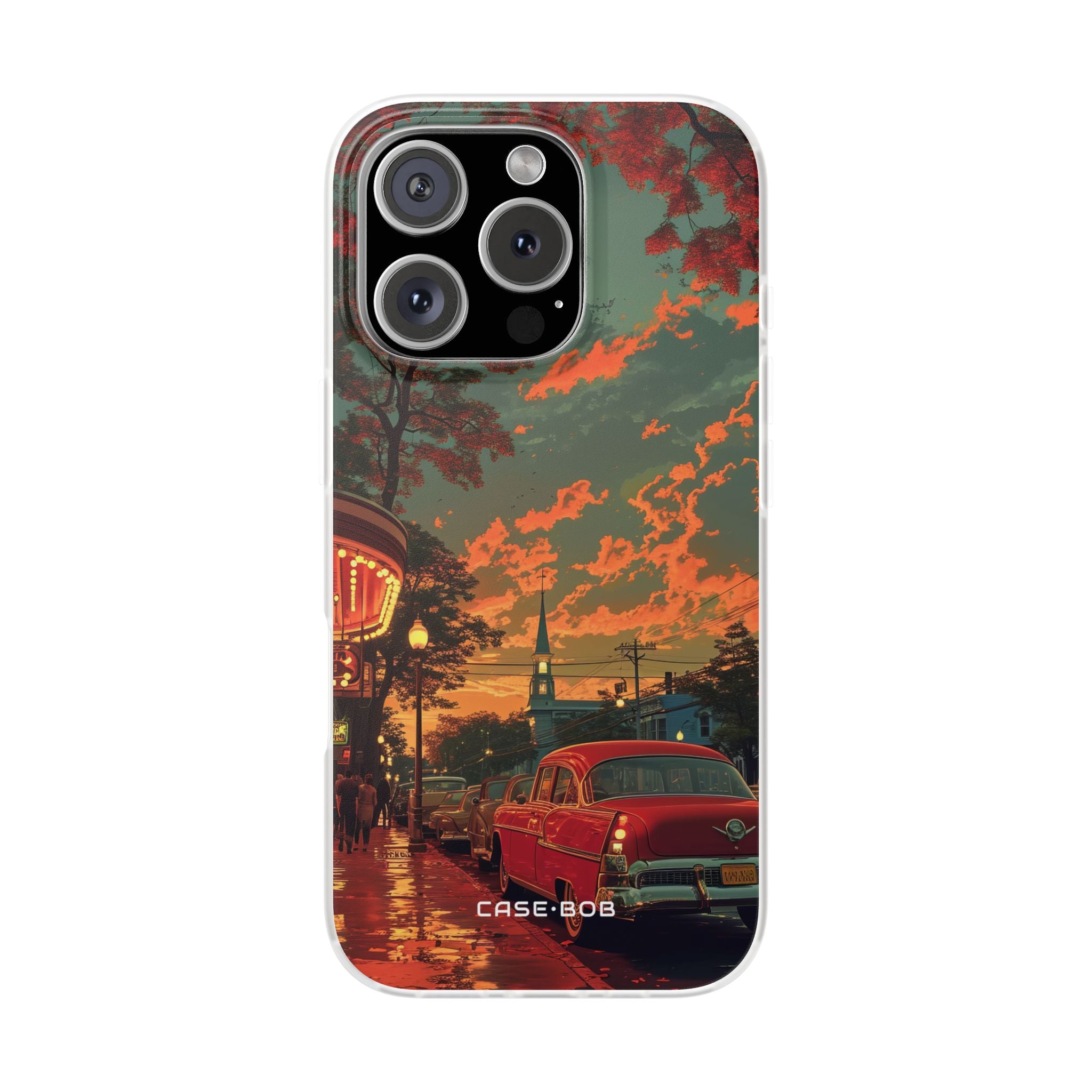 Crimson Classic iPhone 16 Pro Case - Soft