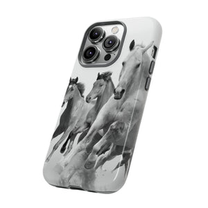 Galloping Horses - Protective Phone Case