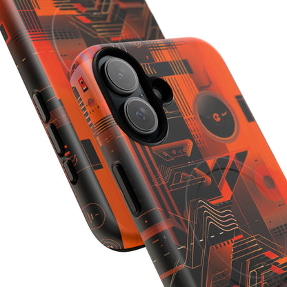 Gradient Circuitburst iPhone 16  Tough+ Phone Case