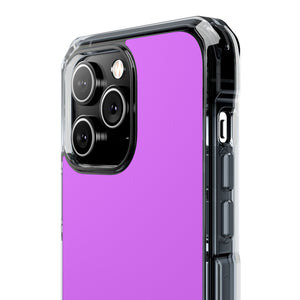 Heliotrope Hue | Handyhülle für iPhone (Clear Impact Case – magnetisch) 