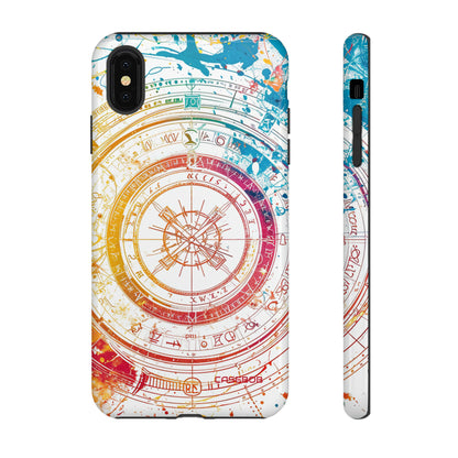 Astrological Wheel Wonders - Protective Phone Case