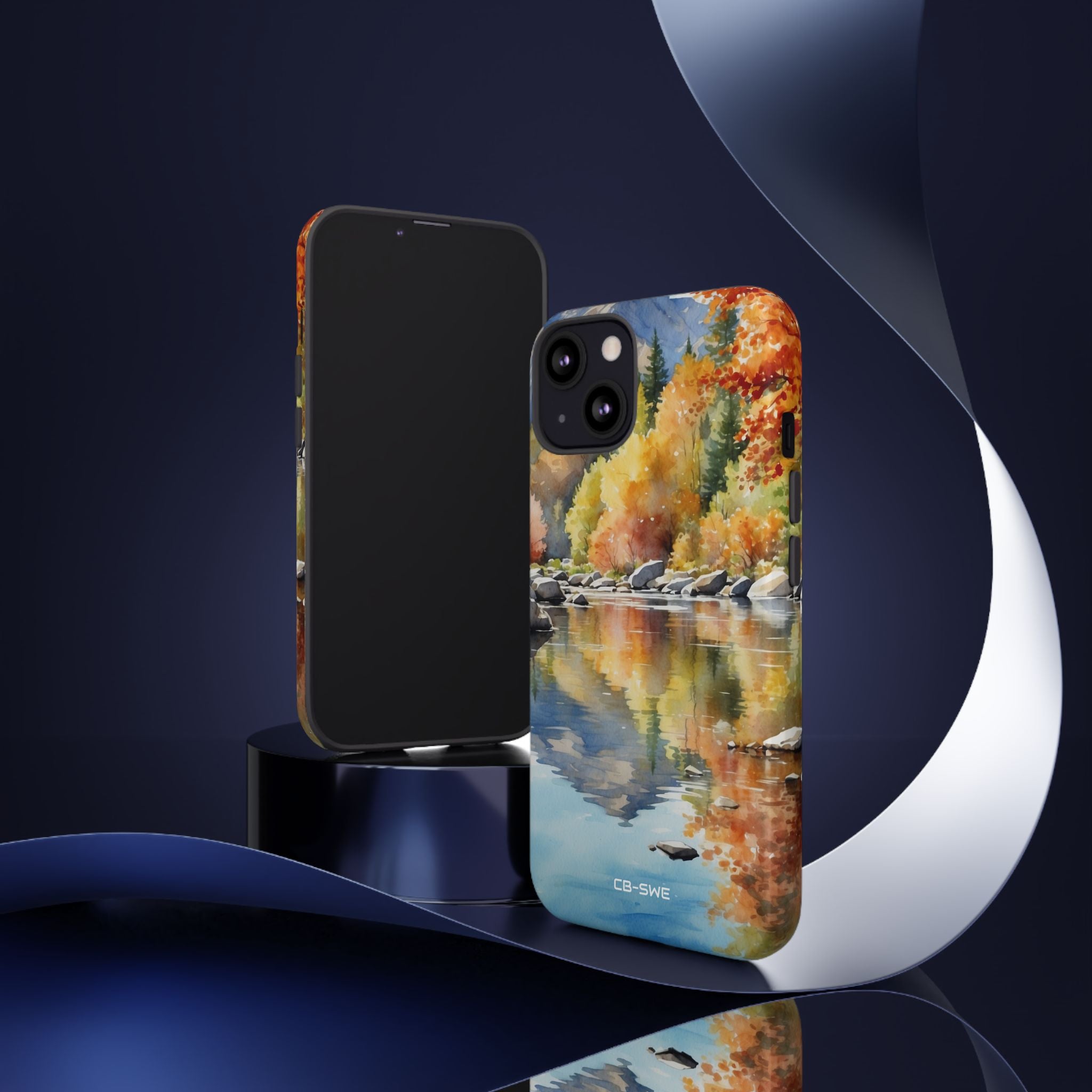 Autumn Leaves Reflect - iPhone Case