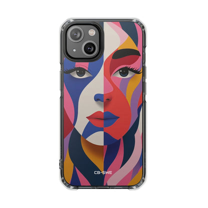 Color Swirls Embrace iPhone Case - Impact