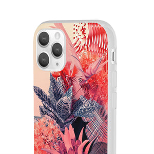 Living Coral Design | Handyhülle für iPhone (Flexible Hülle) 