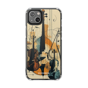 Strings in Motion - Phone Case for iPhone (Clear Impact - Magnetic)