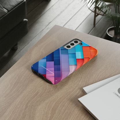 Vibrant GeoFlow  Samsung S22 - Tough Phone Case