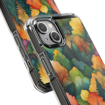 Autumn Leaves Dance iPhone Case - Impact