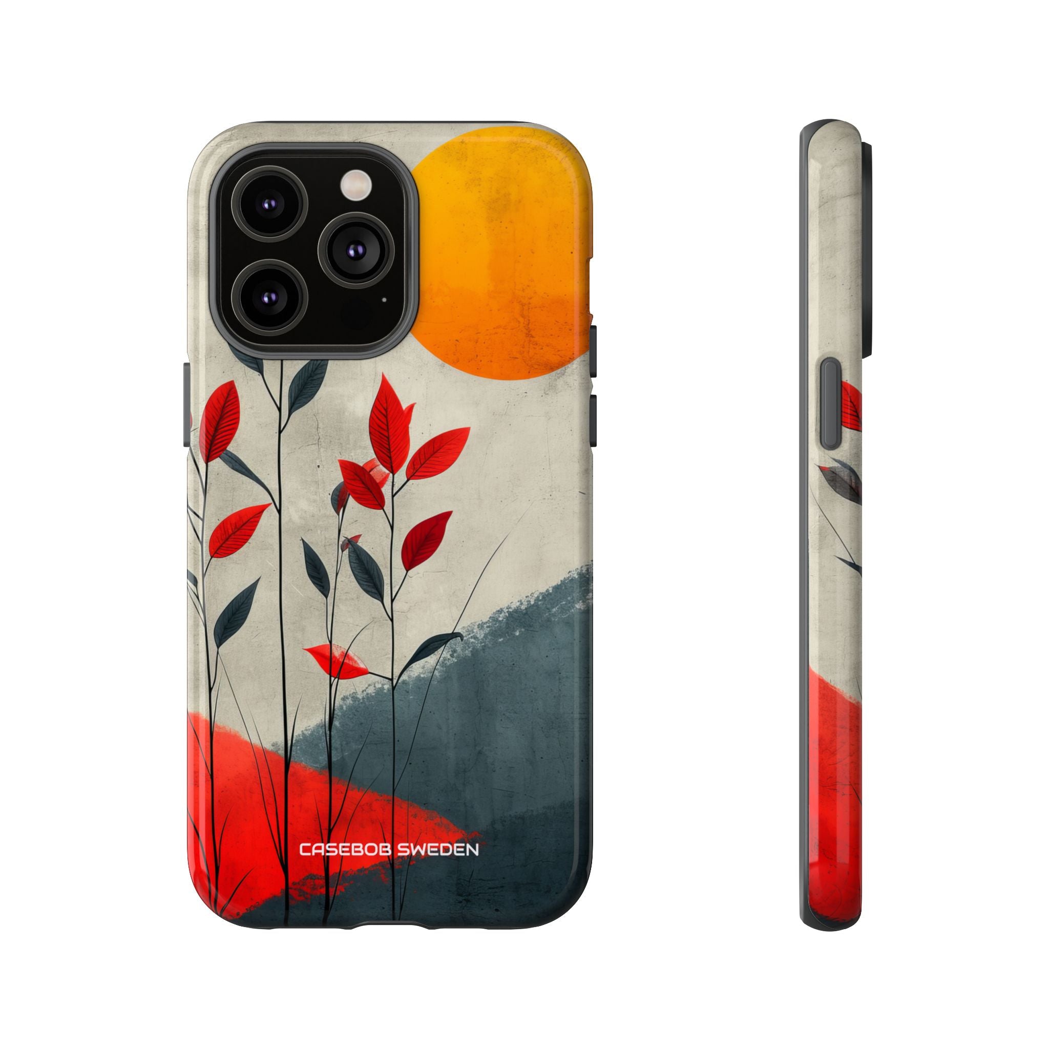 Gray Sunscape - Tough iPhone 14 Phone Case