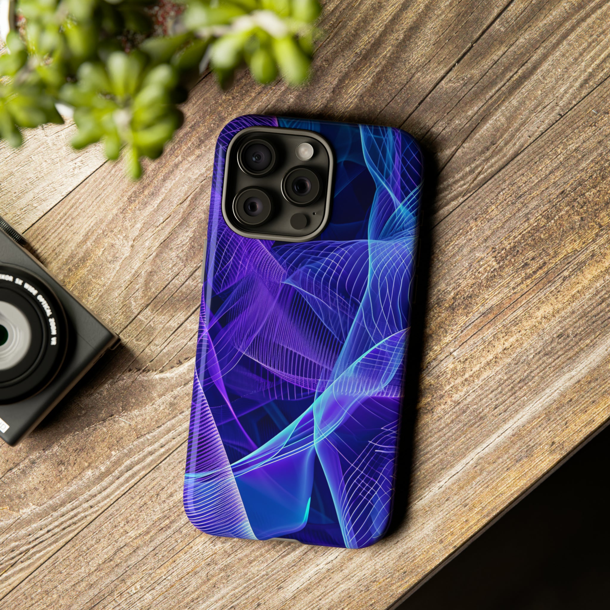 VR Horizon: Immersive Gradient - Protective Phone Case