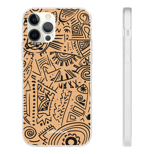 Mystic Tribal Geometry | Flexible Phone Case for iPhone