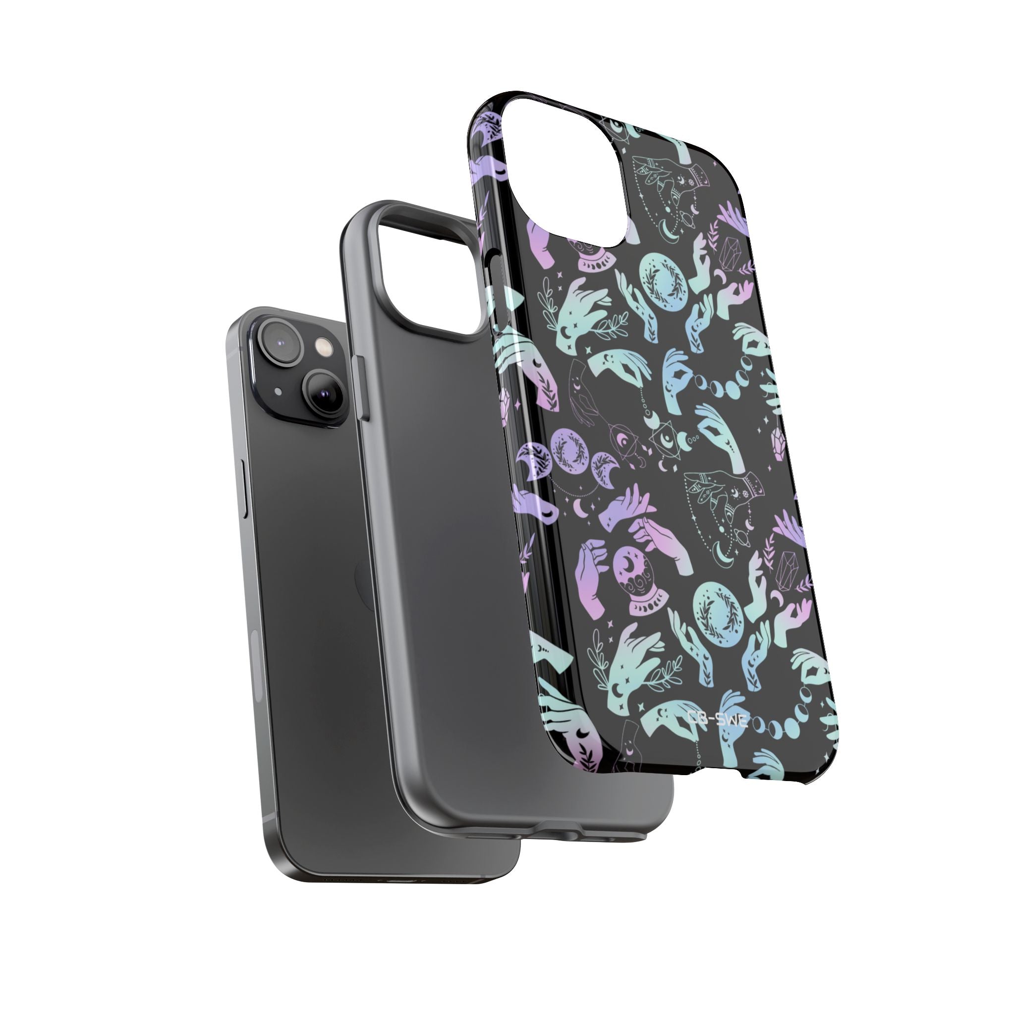 Mystical Celestial Hands - iPhone Case