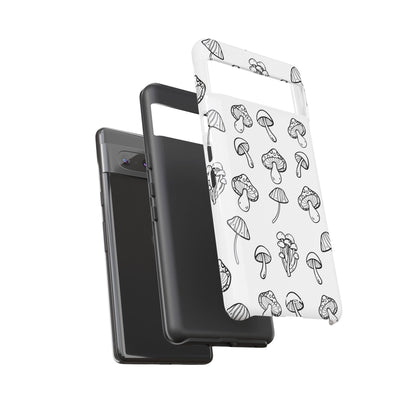 Mushroom Line Play - Google Pixel Case