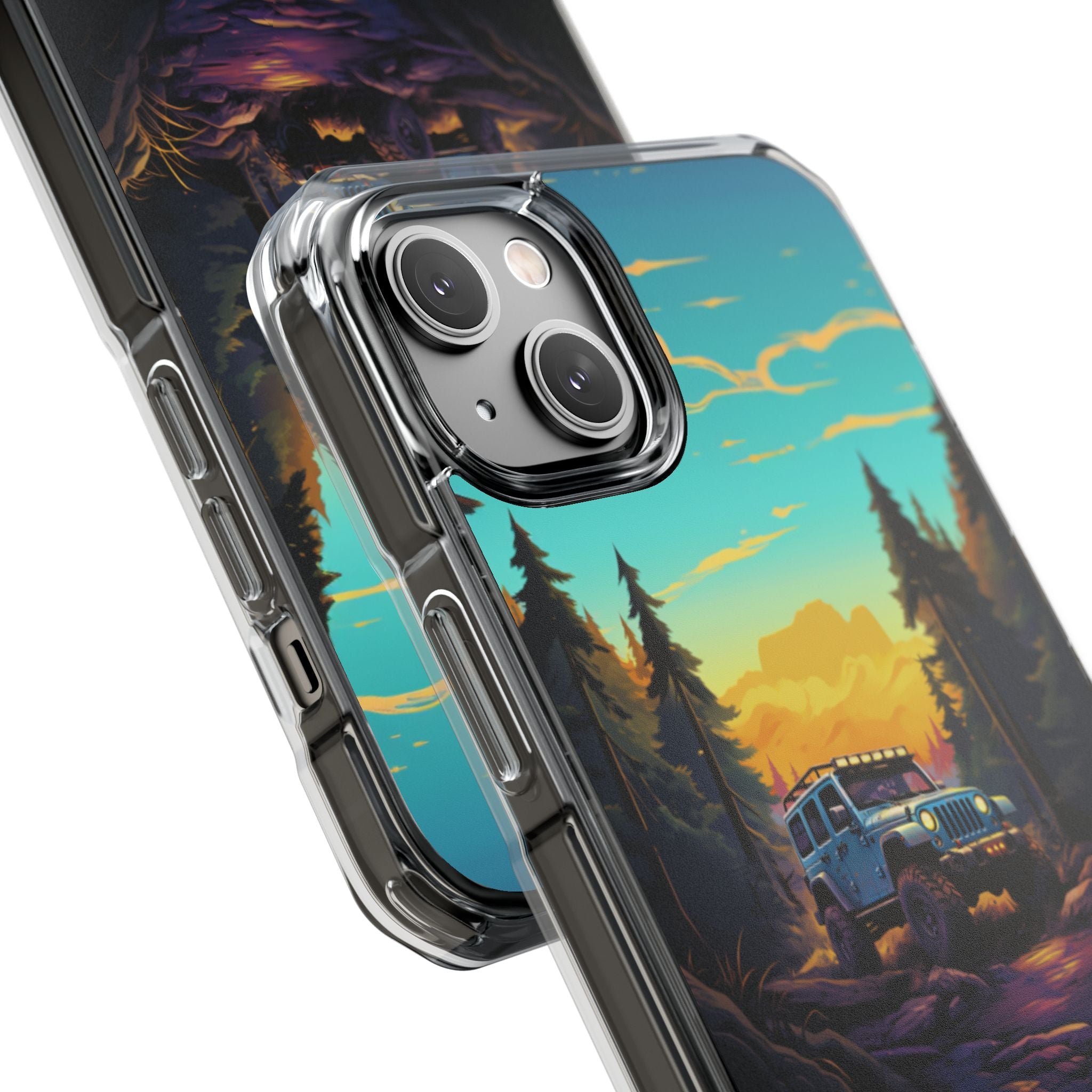 Sunset Adventure Trail iPhone Case - Impact