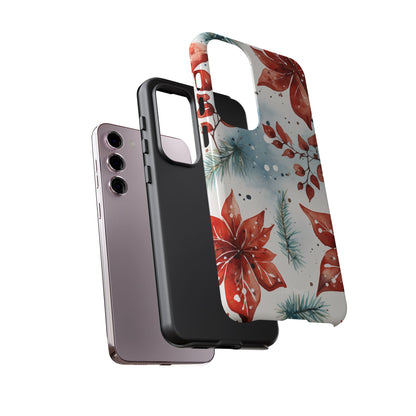 Poinsettias Bloom Bright - Samsung Case