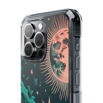 Celestial Botanical Night iPhone Case - Impact