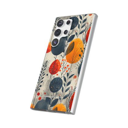 Vibrant Leaf Harmony Samsung S23 - Flexi Phone Case