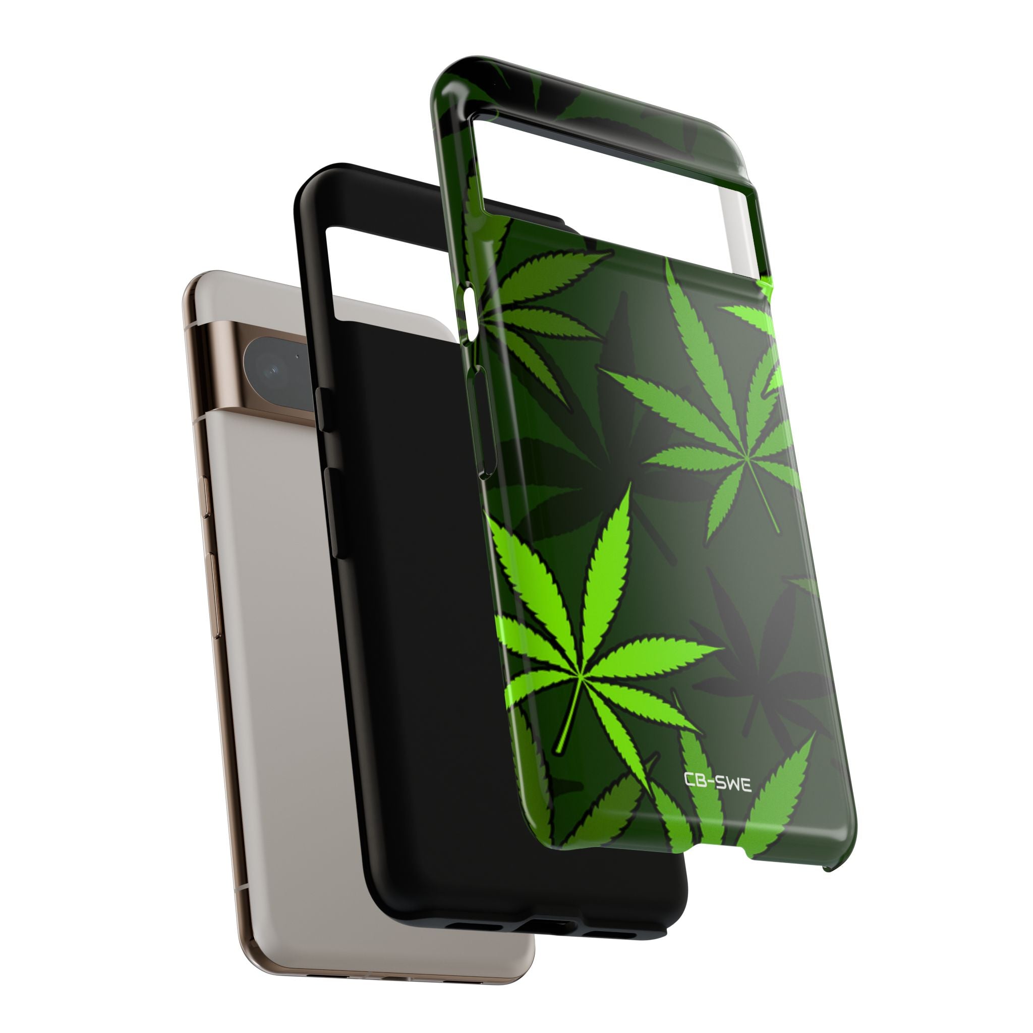 Green Leaf Symmetry - Google Pixel Case