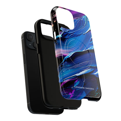 Ethereal Energy Flow iPhone 15 | Tough+ Phone Case