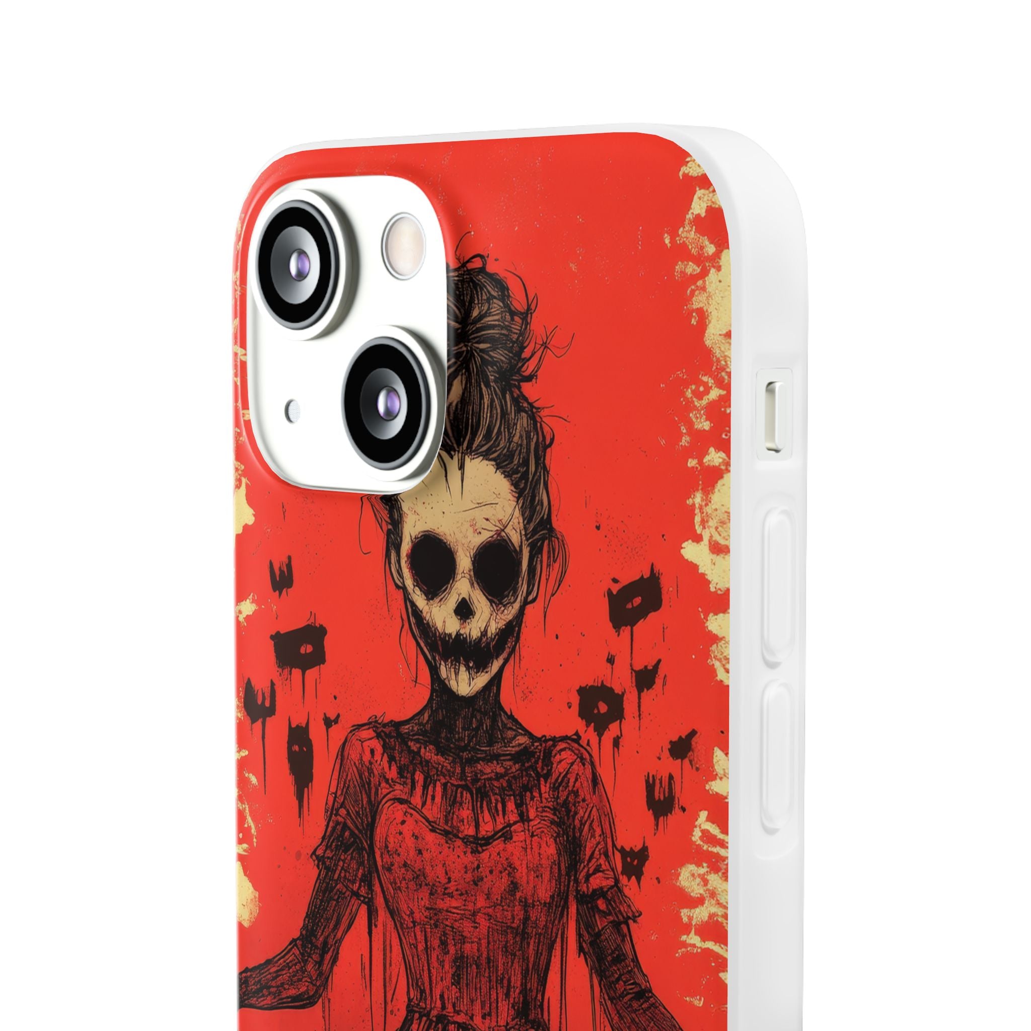 Haunting Scarlet Descent iPhone 13 - Flexi Phone Case