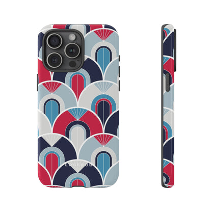 Blue Retro - Protective Phone Case