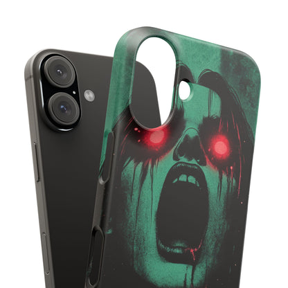 Haunting Glow of Gothic Eyes iPhone 16 - Slim Phone Case