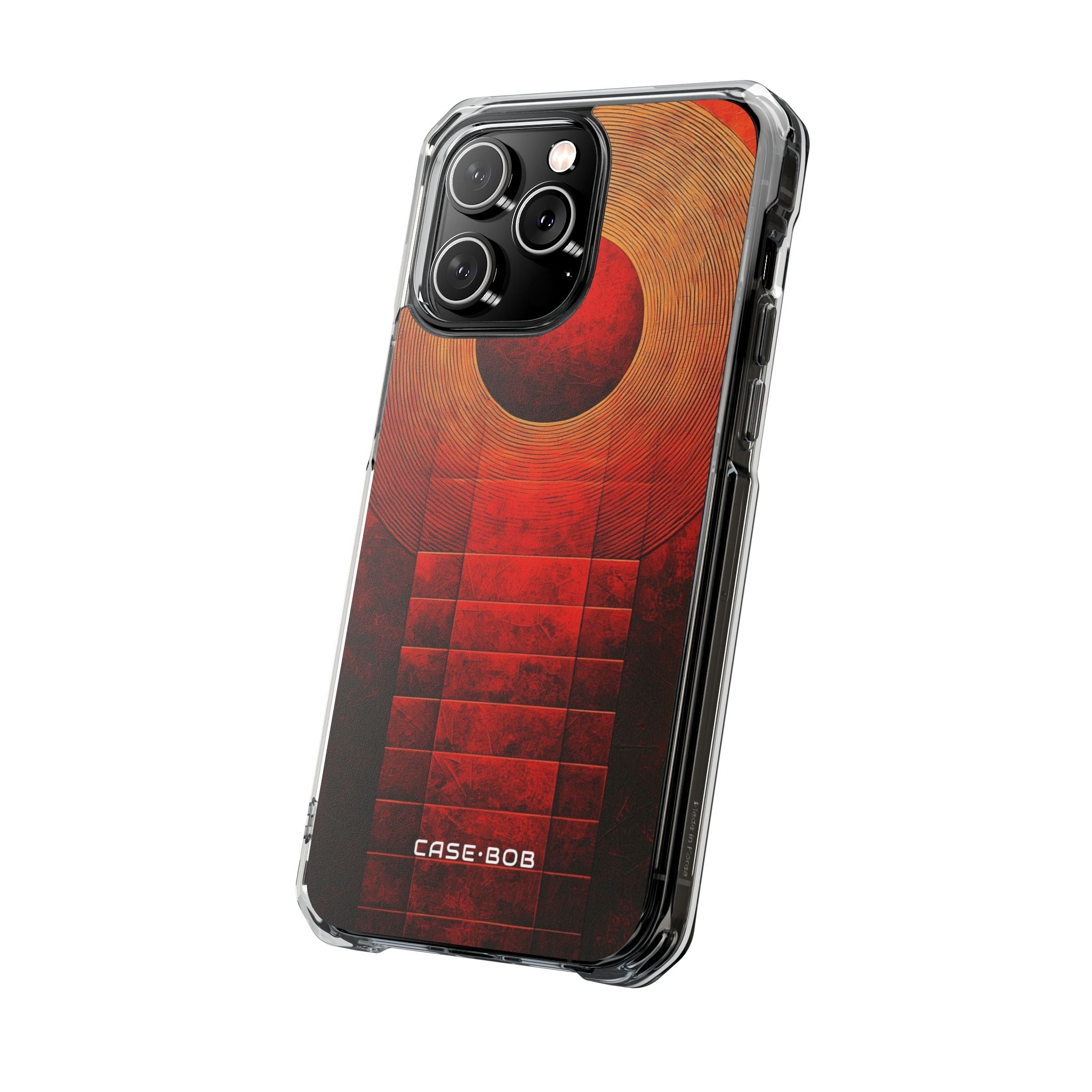 Crimson Orbit iPhone 14 Pro Max Case - Impact