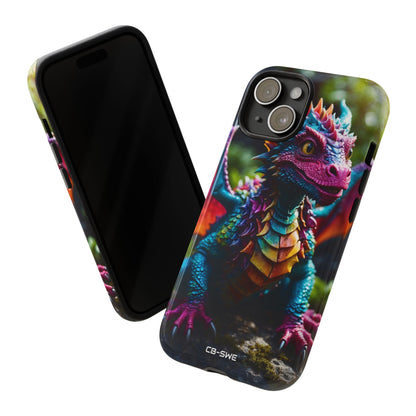 Friendly Dragon Smiles - iPhone Case