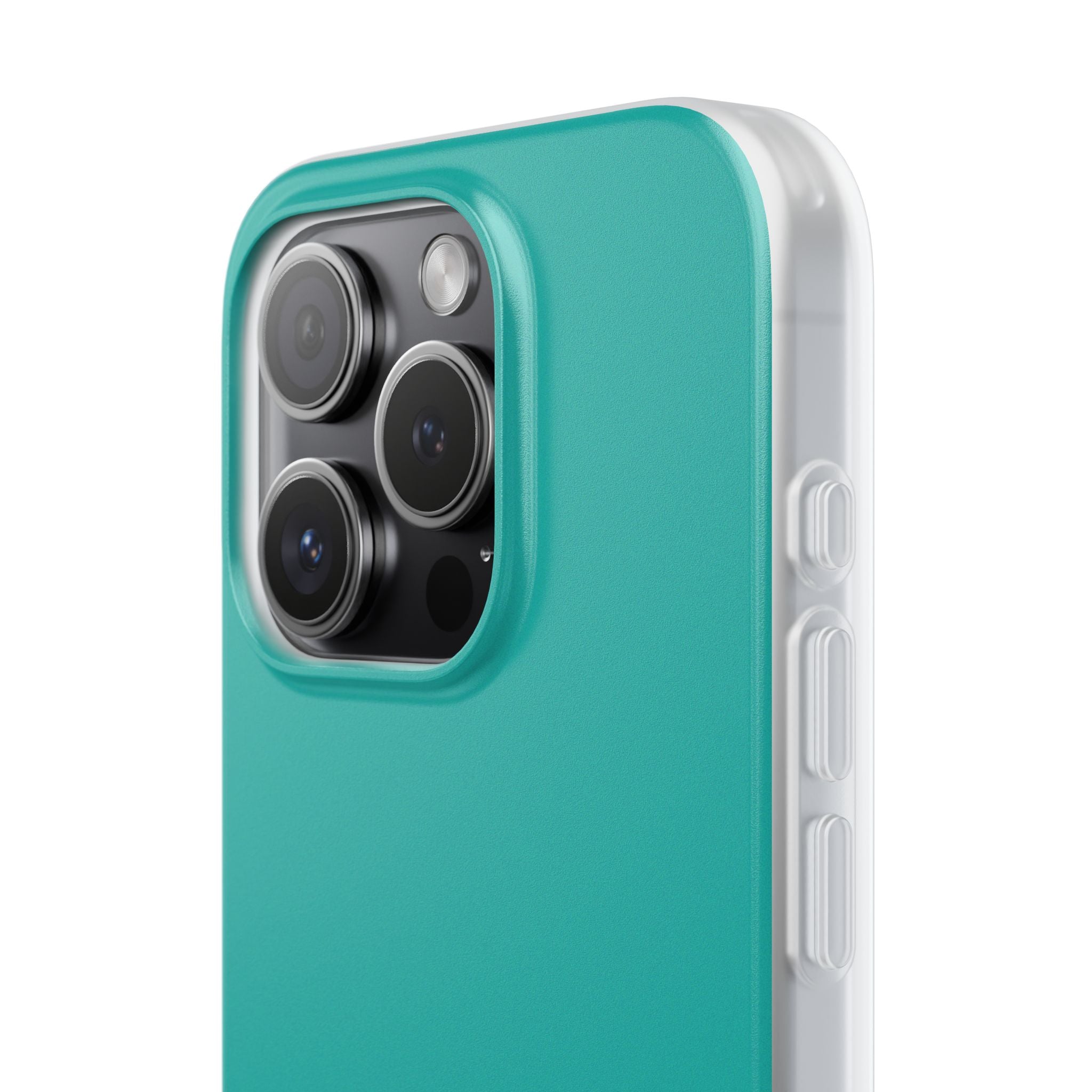 Light Sea Green iPhone 15 - Flexi Phone Case