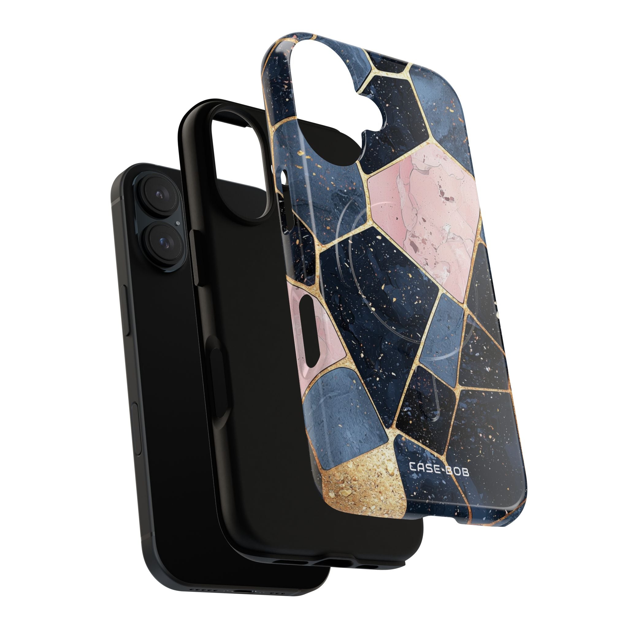 Golden Mosaic iPhone 16 Case - Tough+