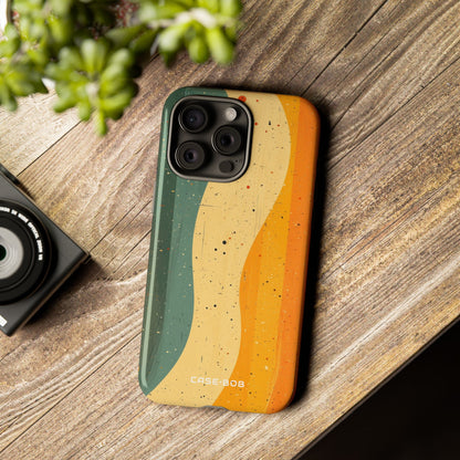 Wavy Forest Veil iPhone 15 Pro Max Case - Tough