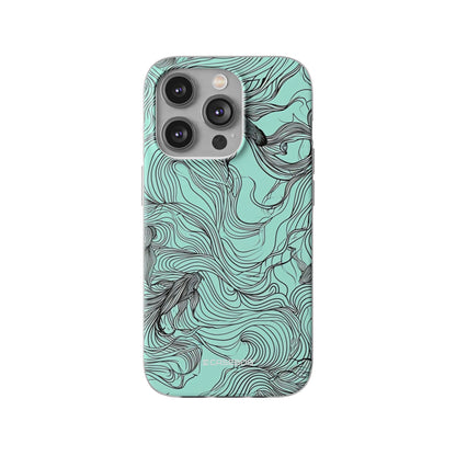 Aqua Serenity | Flexible Phone Case for iPhone