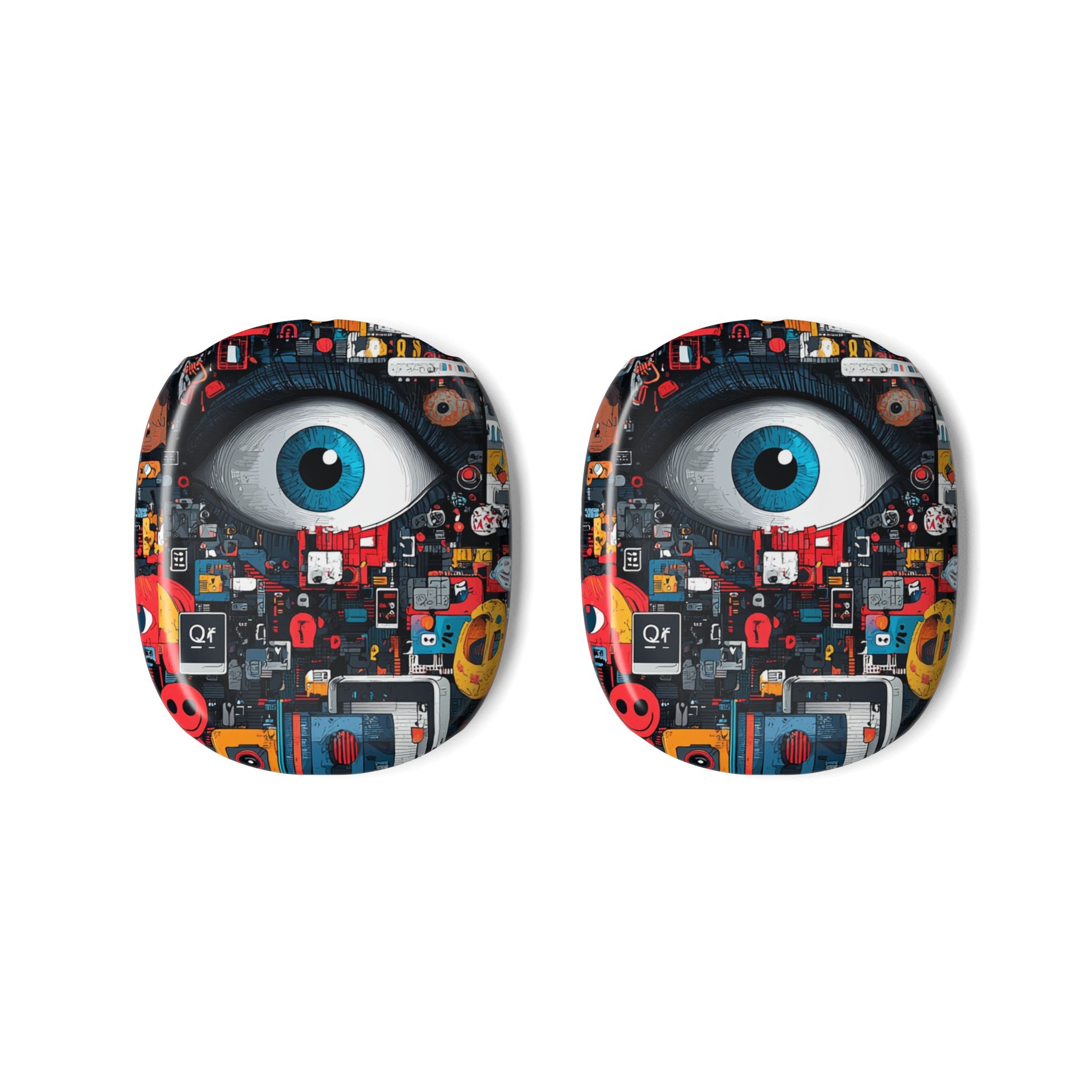 Blue Gaze Mosaic - AirPod Max Case