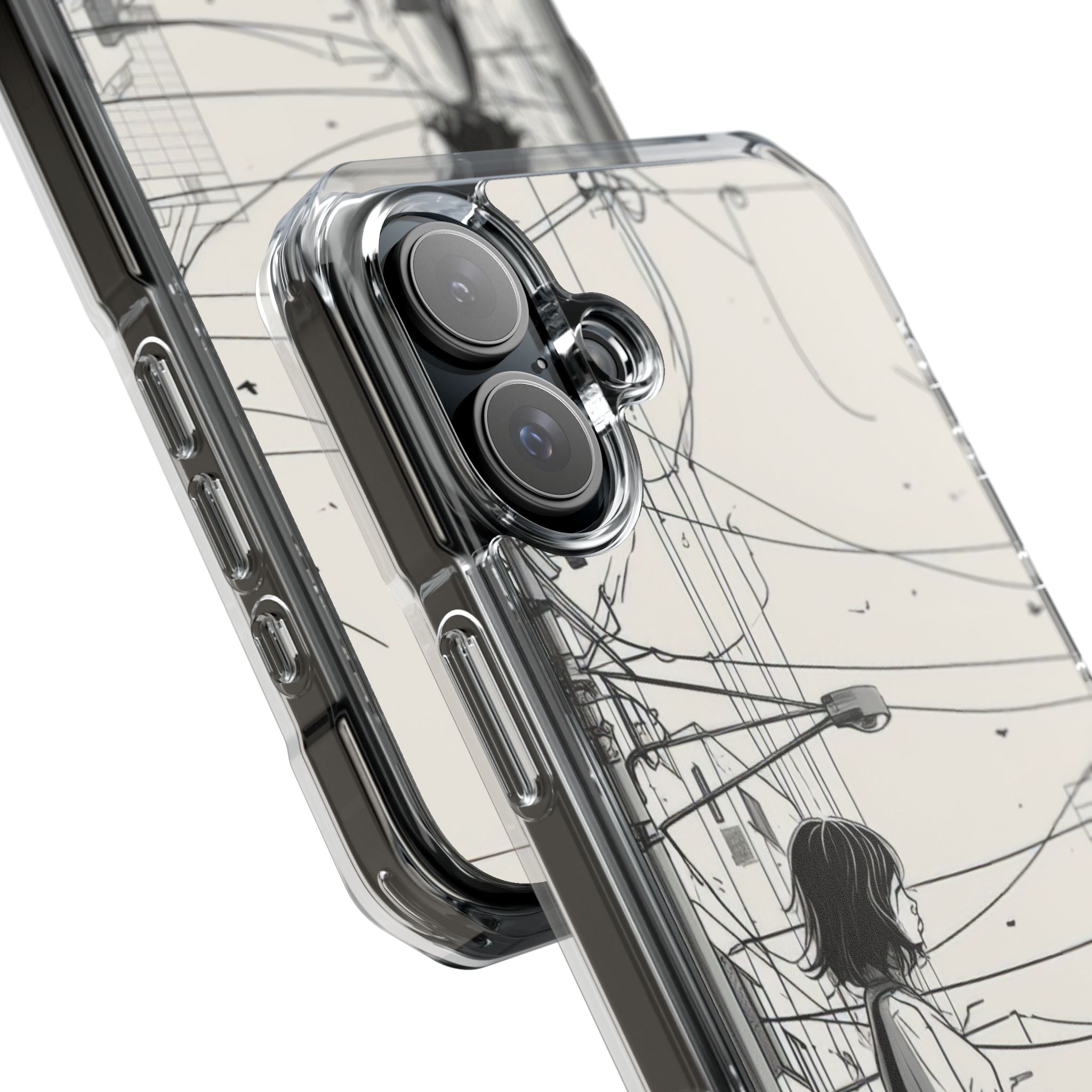 Urban Zen Serenity iPhone 16 - Clear Impact Phone Case