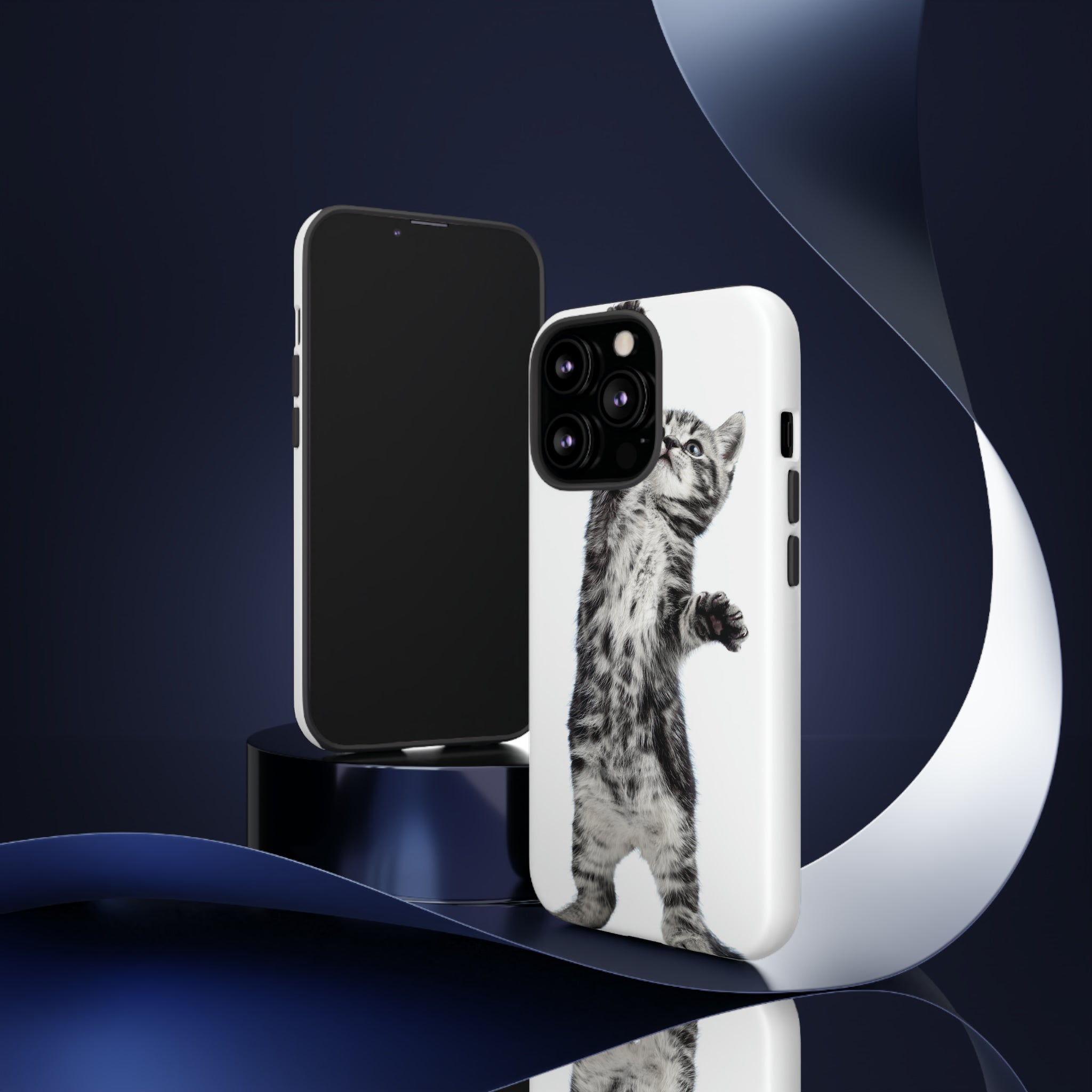 Playful Kitten - Protective Phone Case