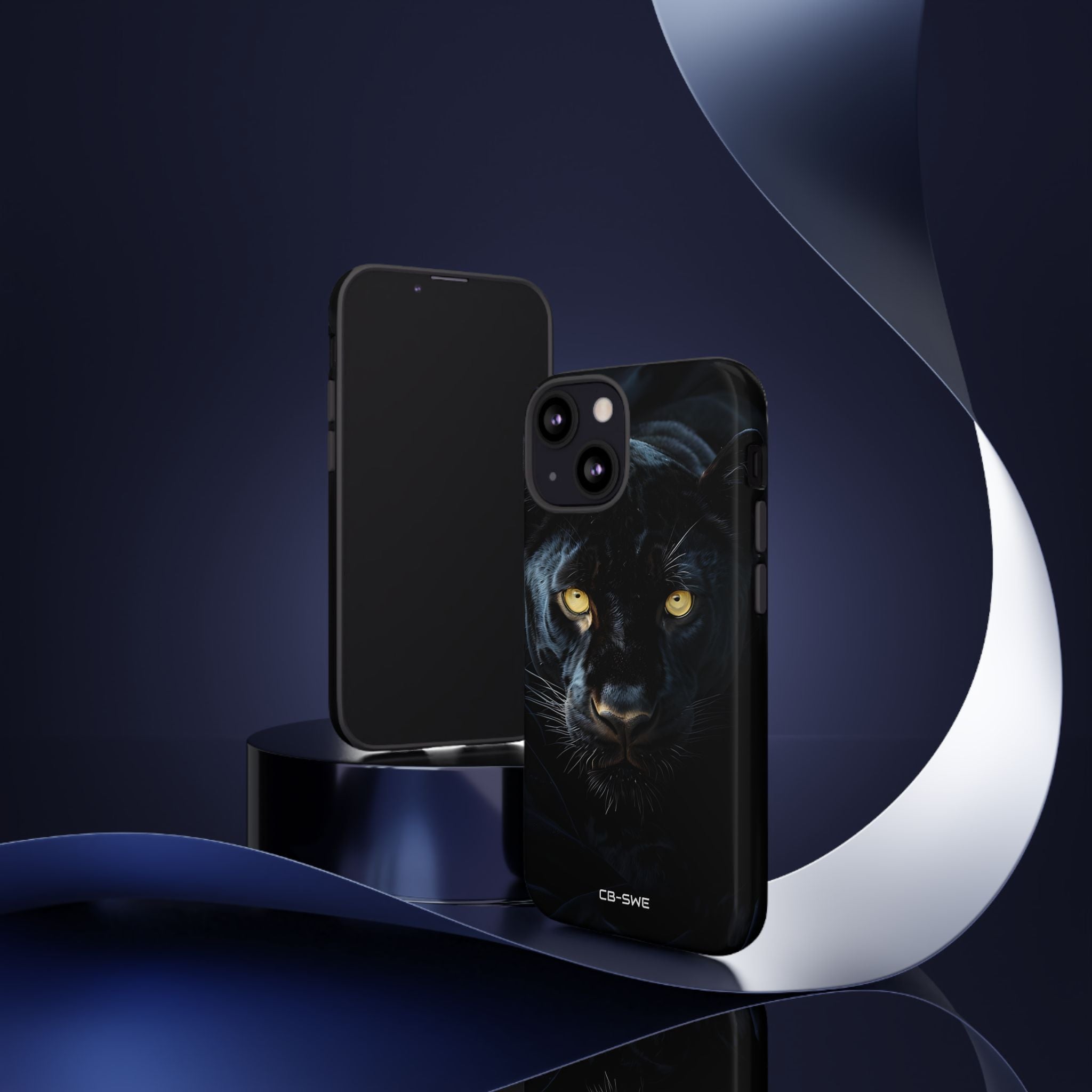 Mysterious Panther Gaze - iPhone Case