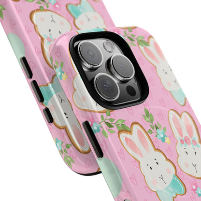 Bunny Blossom iPhone 16 Pro Case - Tough+