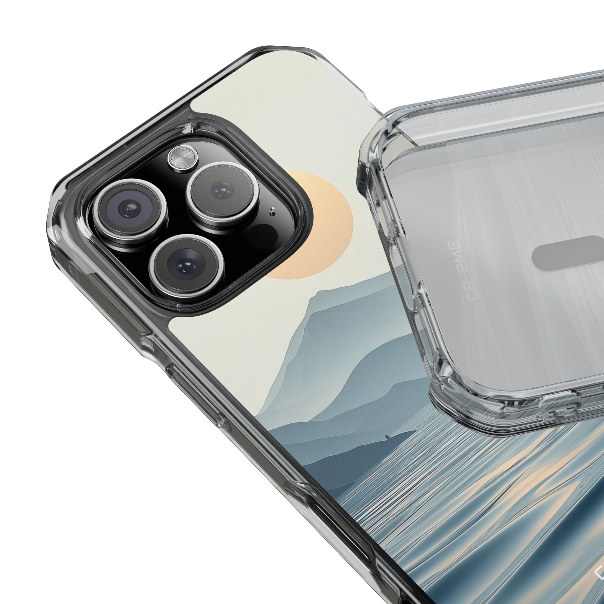 Gentle Waves Reflect iPhone Case - Impact