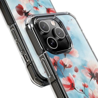 Pink Blossom Drift iPhone 14 Pro Case - Impact